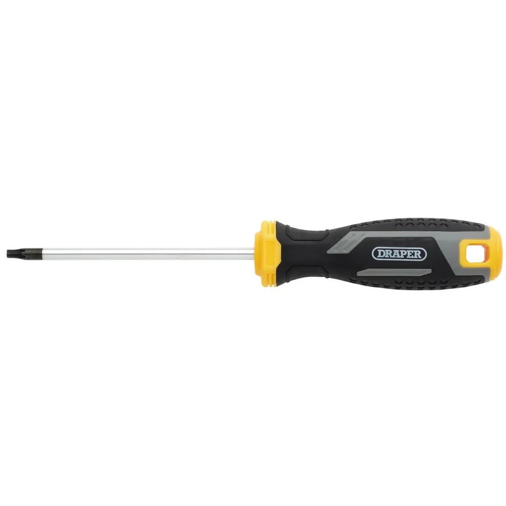 Draper TX-STAR® Tamperproof Soft Grip Screwdriver, T20H x 100mm