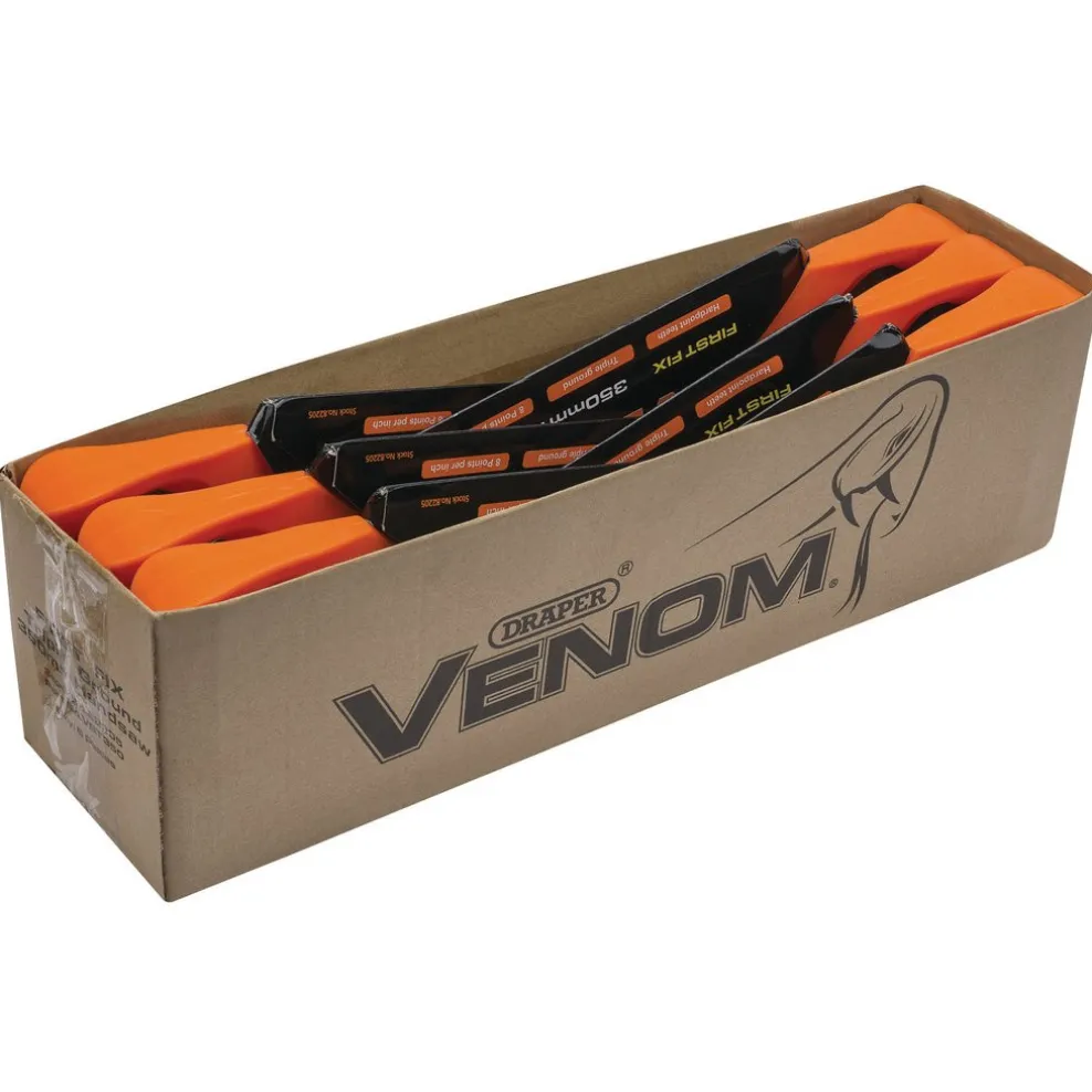 Draper Venom® First Fix Triple Ground Tool Box Saw, 350mm, 7tpi/8ppi