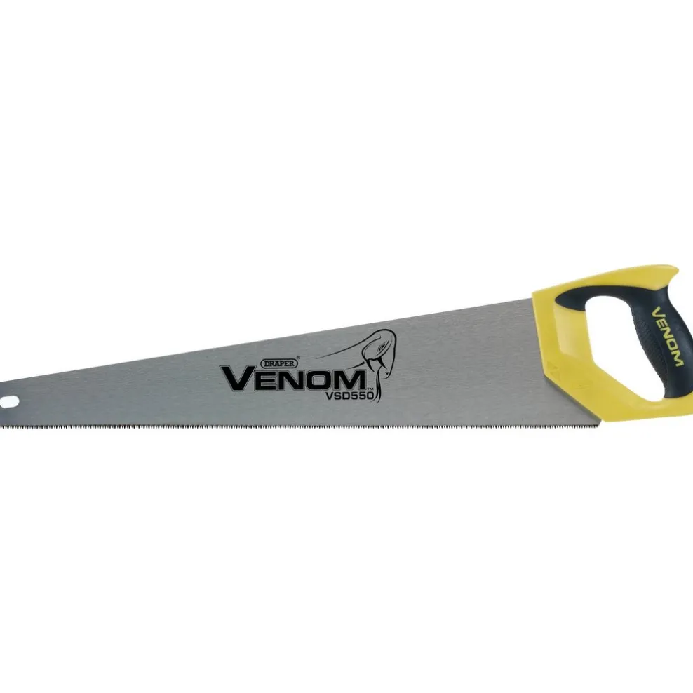 Draper Venom® Second Fix Double Ground Handsaw, 550mm, 11tpi/12ppi