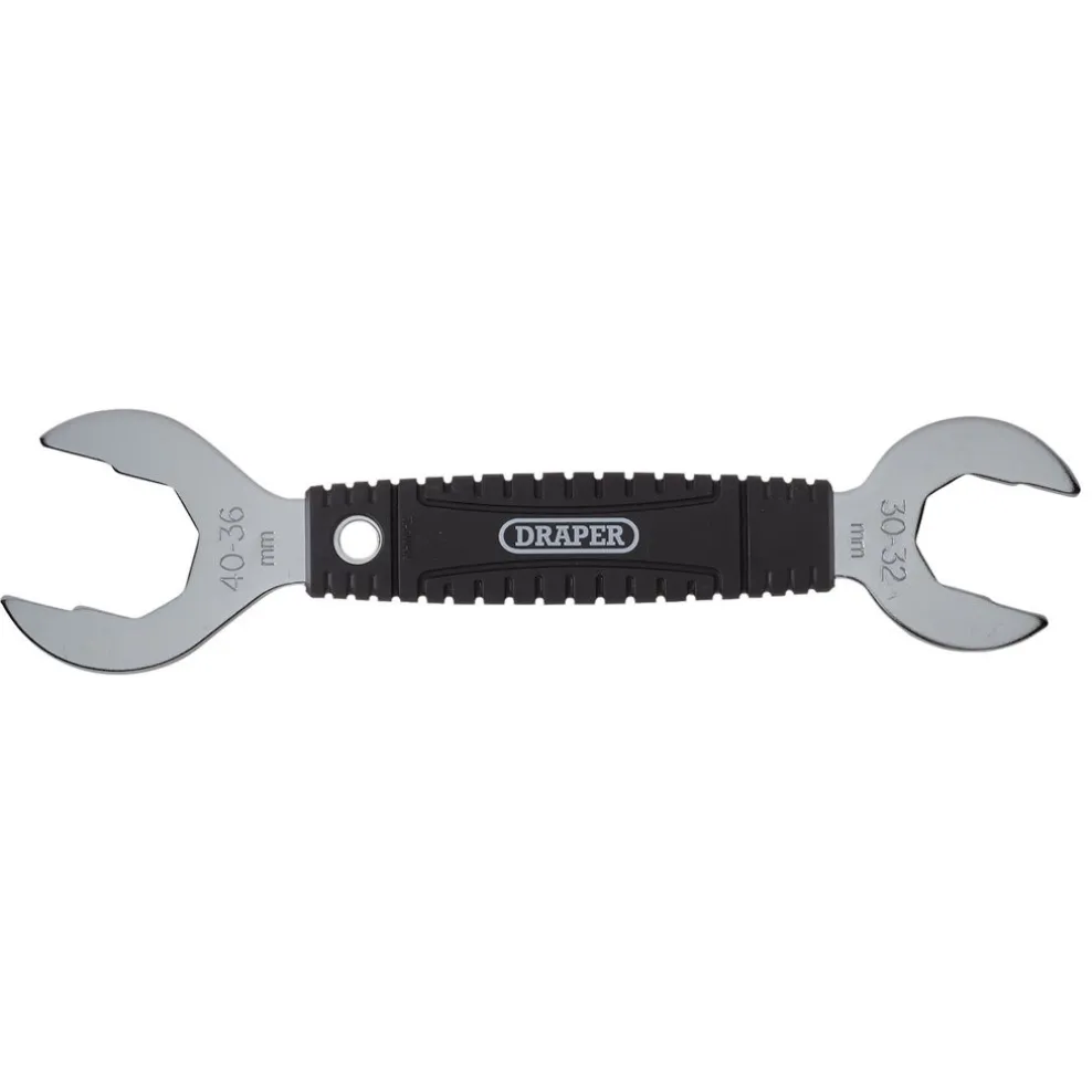Dual-Ended Bicycle Headset Wrench, 30/32/36/40mm
