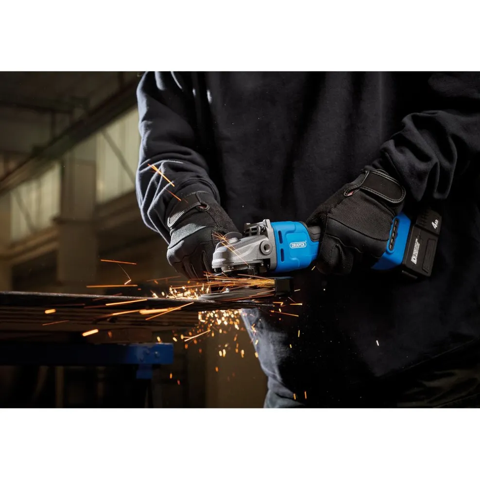 D20 20V Brushless Angle Grinder, 115/125mm (Sold Bare)
