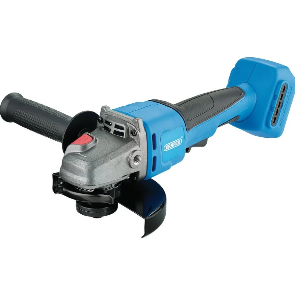 D20 20V Brushless Angle Grinder, 115/125mm (Sold Bare)