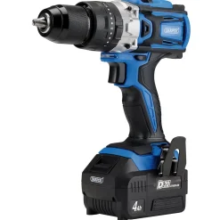 D20 20V Brushless Combi Drill, 1 x 4.0Ah Battery, 1 x Fast Charger