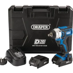 D20 20V Brushless Impact Wrench, 1/2