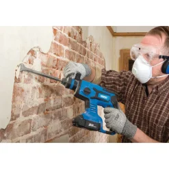 D20 20V Brushless SDS+ Rotary Hammer Drill, 2 x 2.0Ah Batteries, 1 x Charger