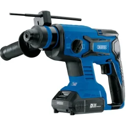 D20 20V Brushless SDS+ Rotary Hammer Drill, 2 x 2.0Ah Batteries, 1 x Charger