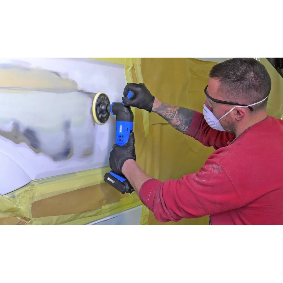 D20 20V Dual Action Polisher, 125mm (Sold Bare)