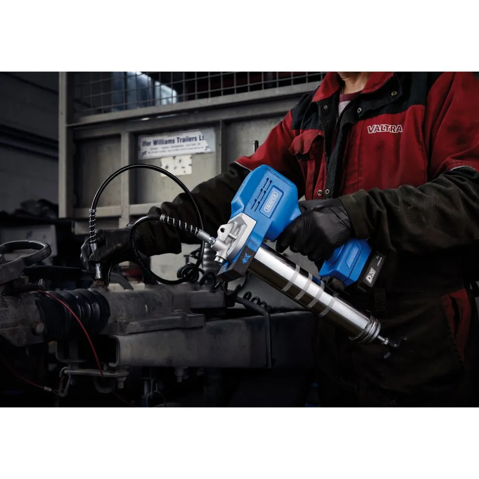 D20 20V Grease Gun Kit, 1 x 2.0Ah Battery, 1 x Charger (3 Piece)