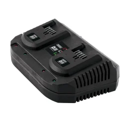 D20 20V Li-ion Fast Twin Battery Charger, 2 x 3.5A