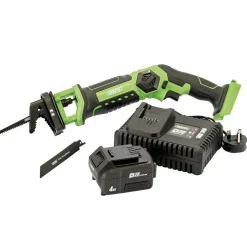D20 20V Pruning Saw, 1 x 4.0Ah Battery, 1 x Fast Charger