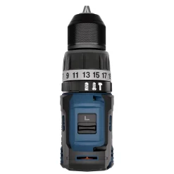 DXPULSE 12V Brushless Combi Drill & Impact Driver Kit, 1/4