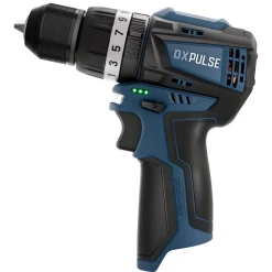DXPULSE 12V Brushless Combi Drill & Impact Driver Kit, 1/4