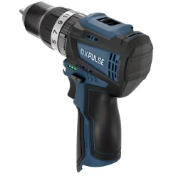 DXPULSE 12V Brushless Combi Drill Kit, 2 x 4.0Ah Batteries, 1 x Fast Charger