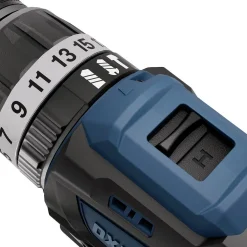 DXPULSE 12V Brushless Combi Drill & Impact Driver Kit, 1/4