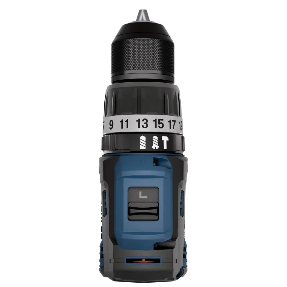 DXPULSE 12V Brushless Combi Drill & Impact Driver Kit, 1/4" Sq. Dr., 2 x 4.0Ah Batteries, 1 x Fast Charger