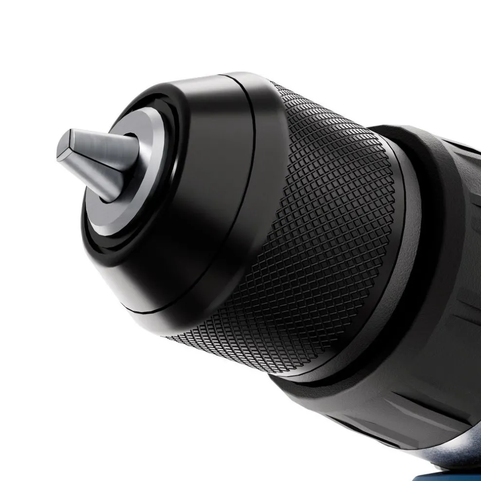 DXPULSE 12V Brushless Combi Drill & Impact Driver Kit, 1/4" Sq. Dr., 2 x 4.0Ah Batteries, 1 x Fast Charger