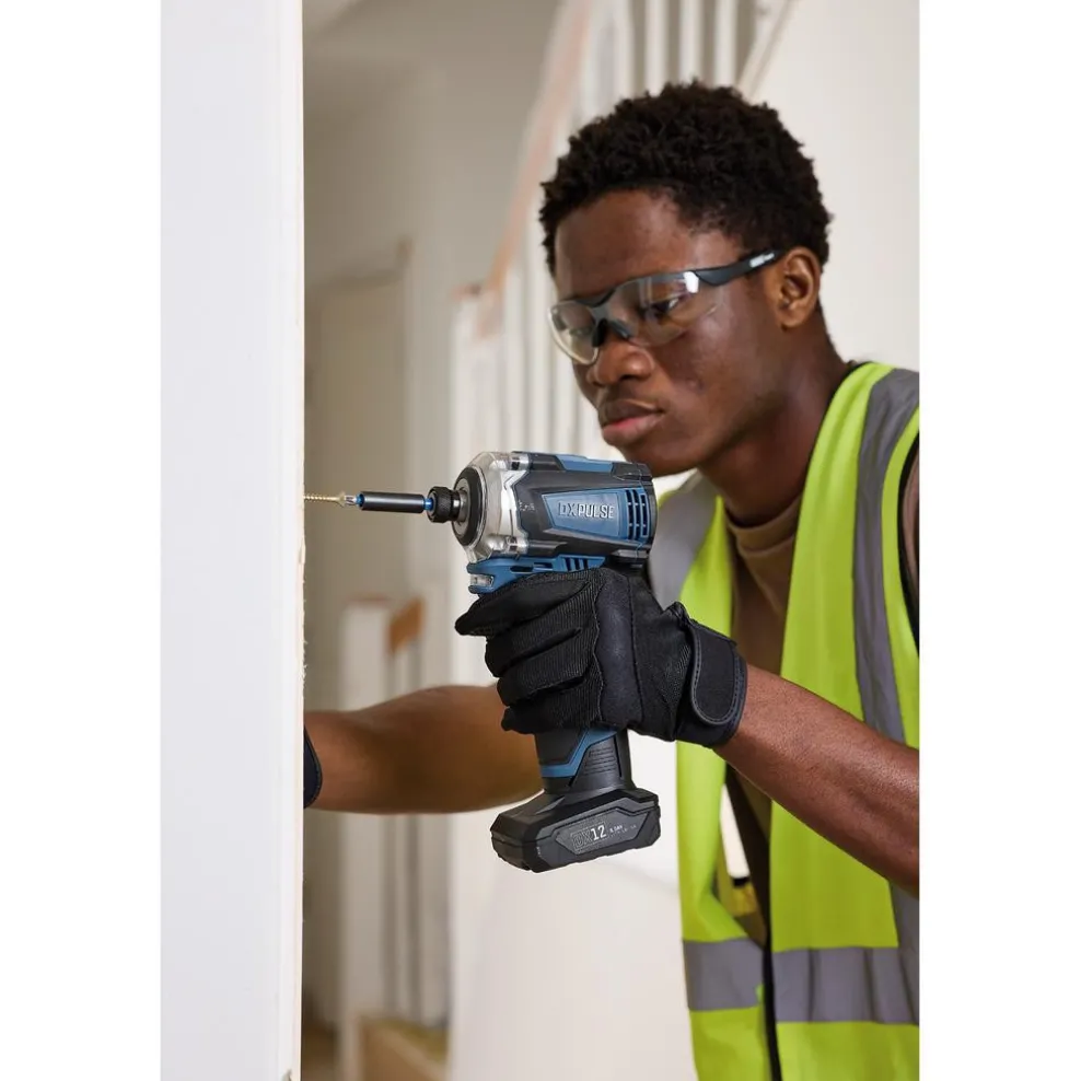 DXPULSE 12V Brushless Impact Driver, 1/4" Sq. Dr. (Sold Bare)