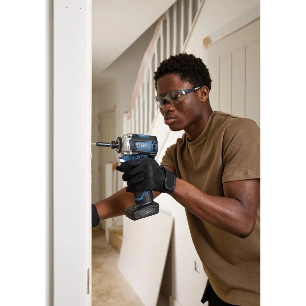 DXPULSE 12V Brushless Impact Driver, 1/4" Sq. Dr. (Sold Bare)