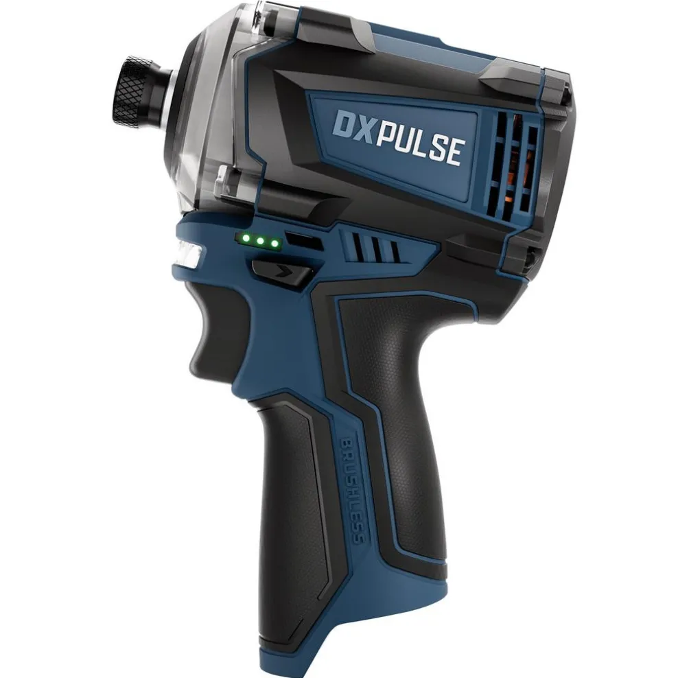 DXPULSE 12V Brushless Impact Driver, 1/4" Sq. Dr. (Sold Bare)