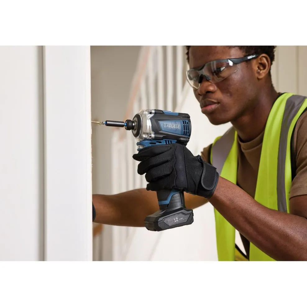 DXPULSE 12V Brushless Impact Driver, 1/4" Sq. Dr. (Sold Bare)