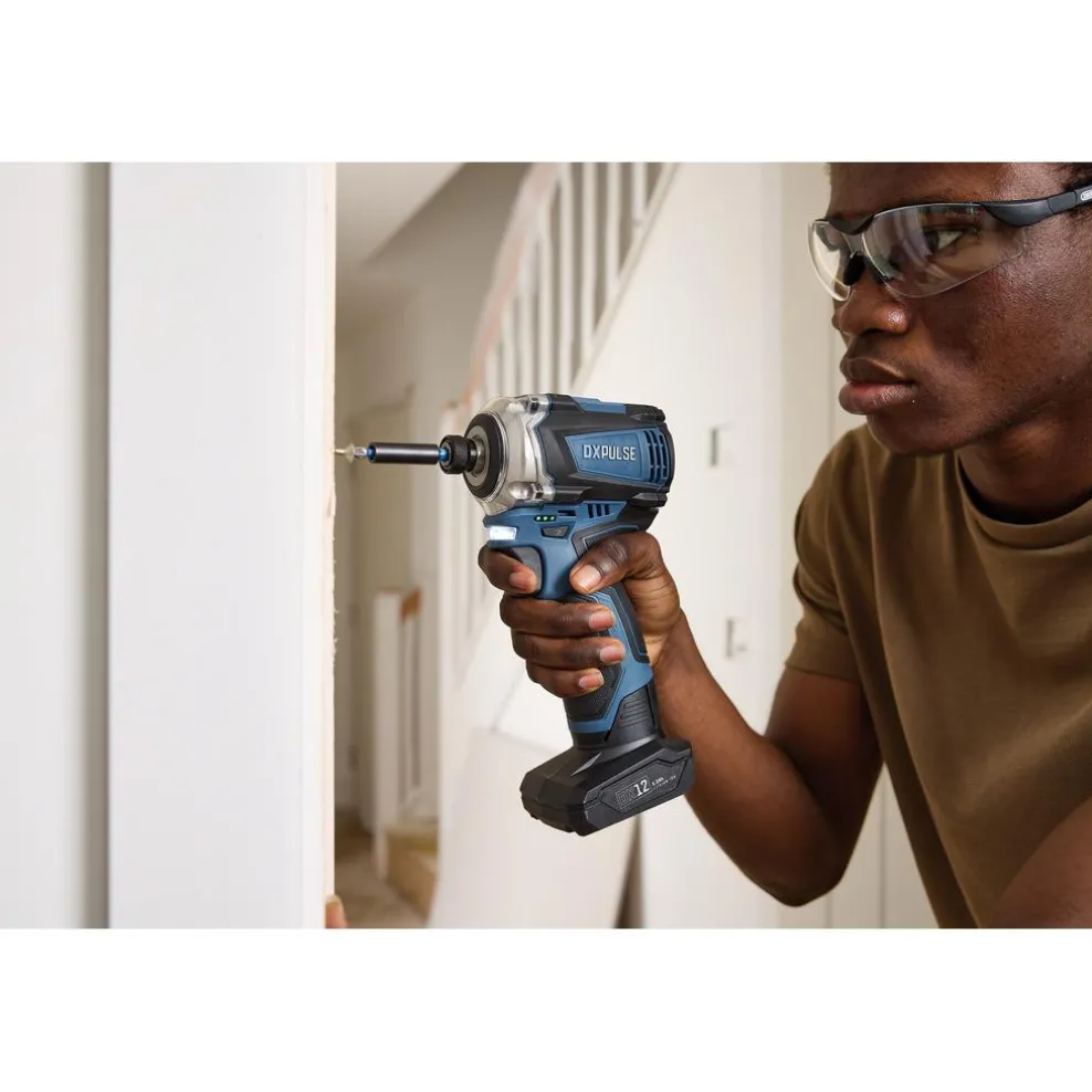 DXPULSE 12V Brushless Impact Driver, 1/4" Sq. Dr. (Sold Bare)