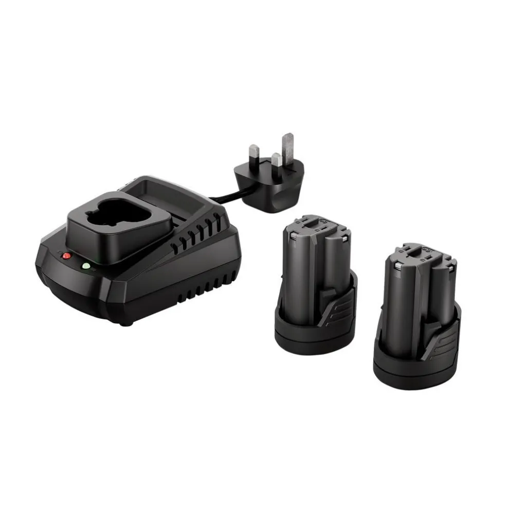 DXPULSE 12V Brushless Ratchet Wrench Kit, 1/2" Sq. Dr., 2 x 2.0Ah Batteries, 1 x Charger