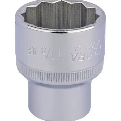 Elora Bi-Hexagon Socket, 1/2" Sq. Dr., 1 1/8"