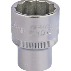 Elora Bi-Hexagon Socket, 1/2" Sq. Dr., 15/16"