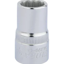Elora Bi-Hexagon Socket, 1/2" Sq. Dr., 9/16"