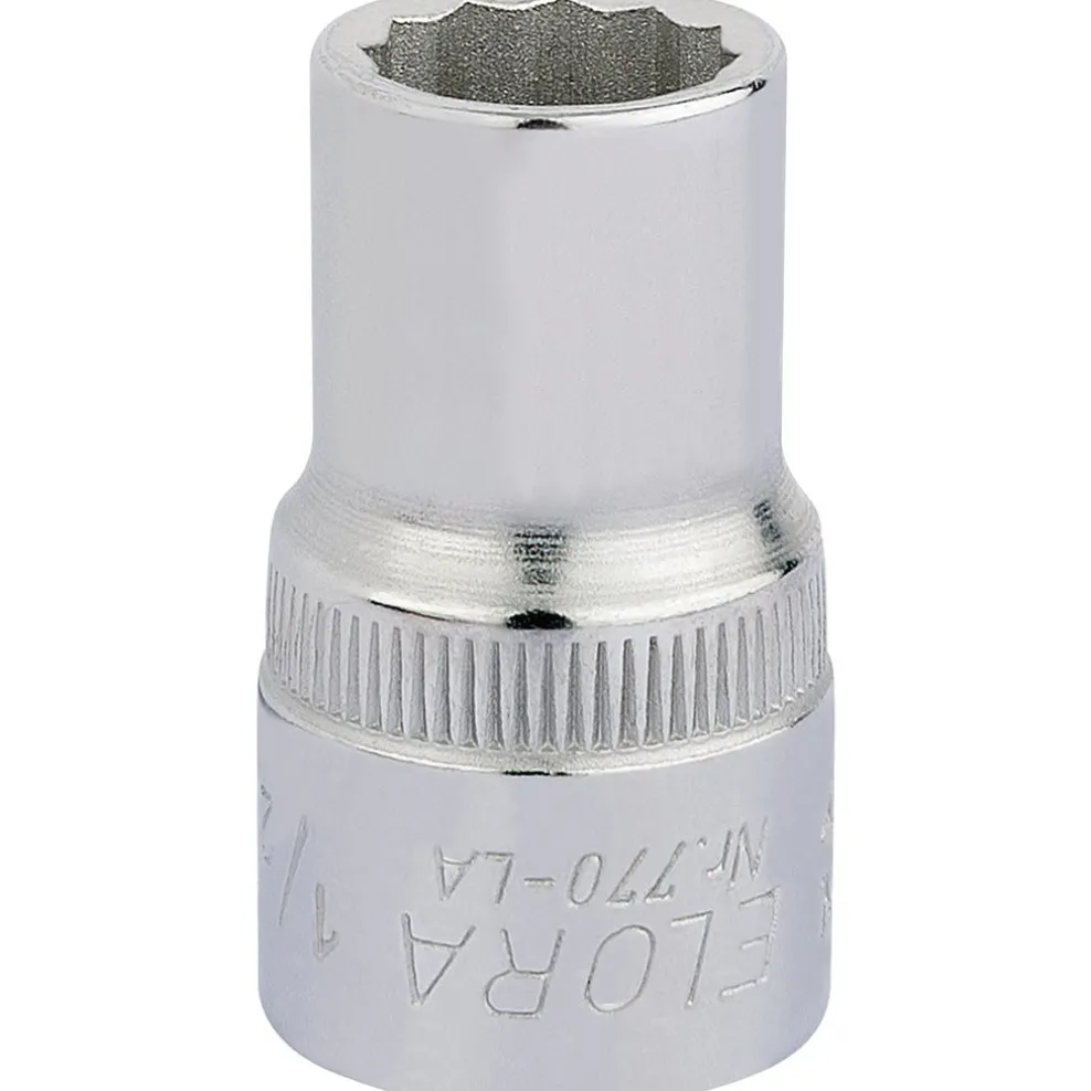 Elora Bi-Hexagon Socket, 1/2" Sq. Dr., 1/2"