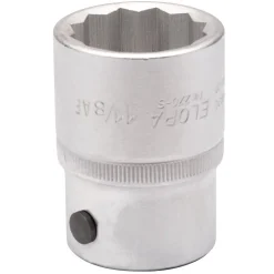 Elora Bi-Hexagon Socket, 1.1/8" 3/4" Sq. Dr.
