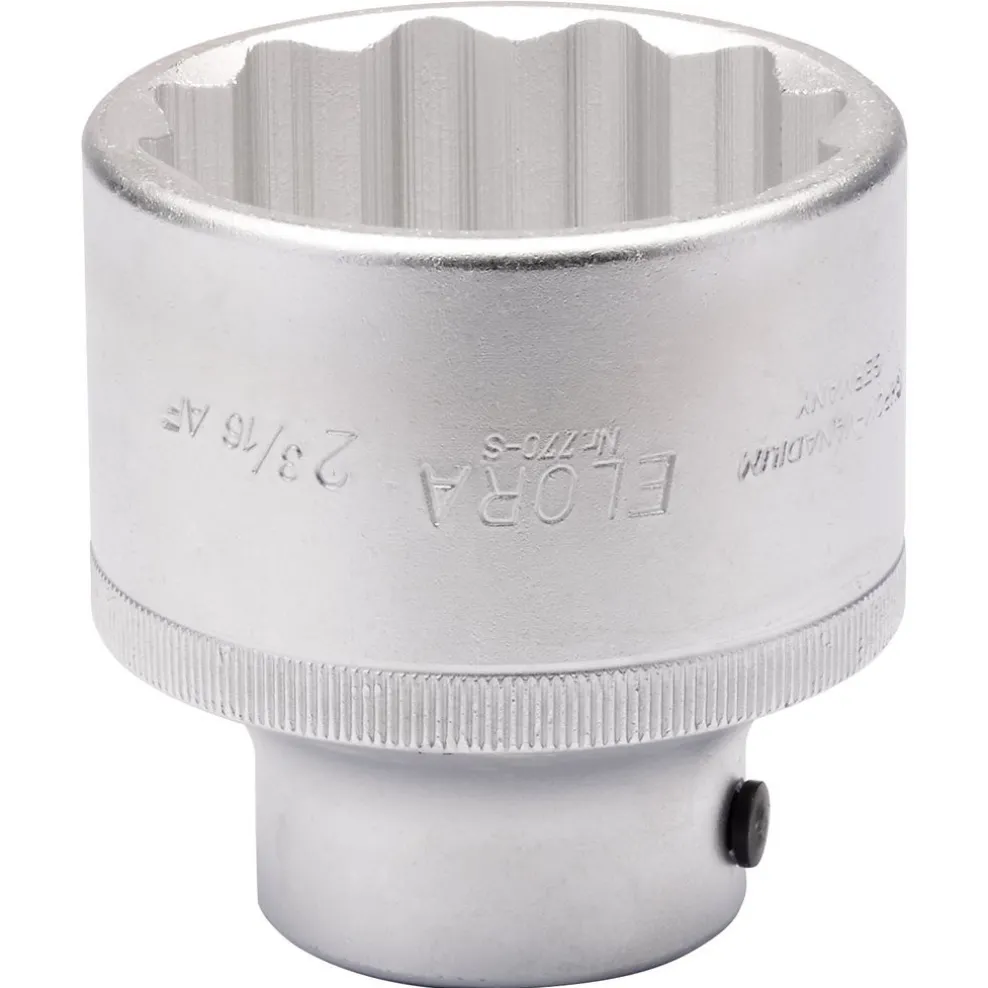 Elora Bi-Hexagon Socket, 2.3/16" 3/4" Sq. Dr.