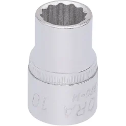 Elora Bi-Hexagon Socket, 3/8" Sq. Dr., 10mm