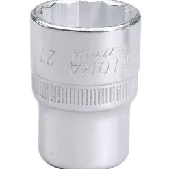 Elora Bi-Hexagon Socket, 1/2" Sq. Dr., 21mm