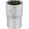 Elora Bi-Hexagon Socket, 1/2" Sq. Dr., 19mm