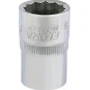 Elora Bi-Hexagon Socket, 1/2" Sq. Dr., 18mm