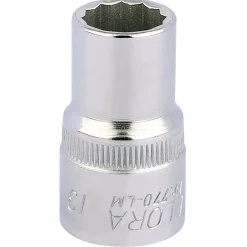 Elora Bi-Hexagon Socket, 1/2" Sq. Dr., 13mm