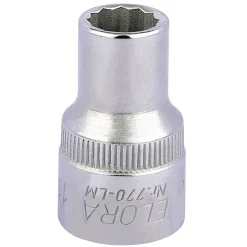 Elora Bi-Hexagon Socket, 1/2" Sq. Dr., 11mm