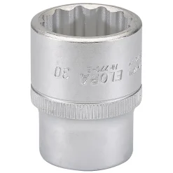 Elora Bi-Hexagon Socket, 3/4" Sq. Dr., 30mm
