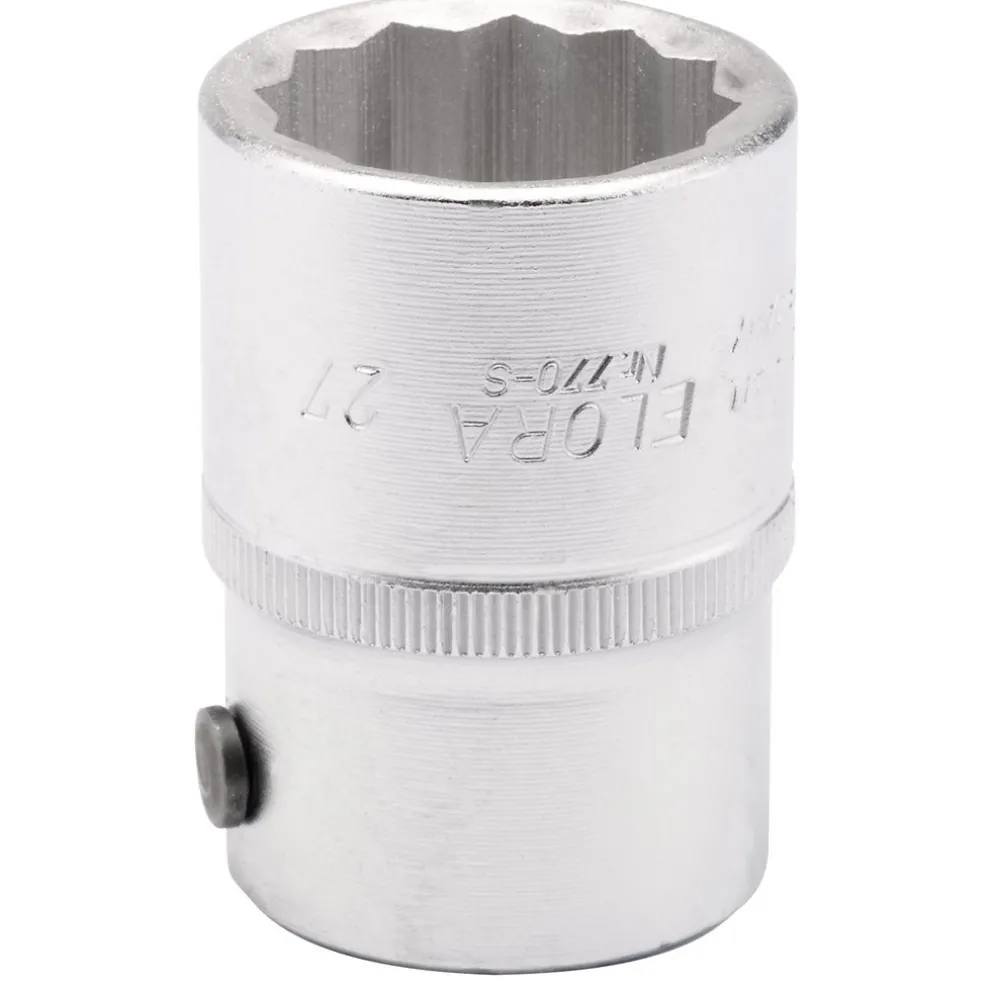 Elora Bi-Hexagon Socket, 3/4" Sq. Dr., 27mm
