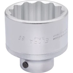 Elora Bi-Hexagon Socket, 3/4" Sq. Dr., 60mm
