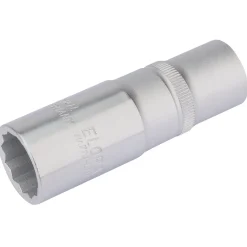 Elora Deep Bi-Hexagon Socket, 1/2" Sq. Dr., 19mm