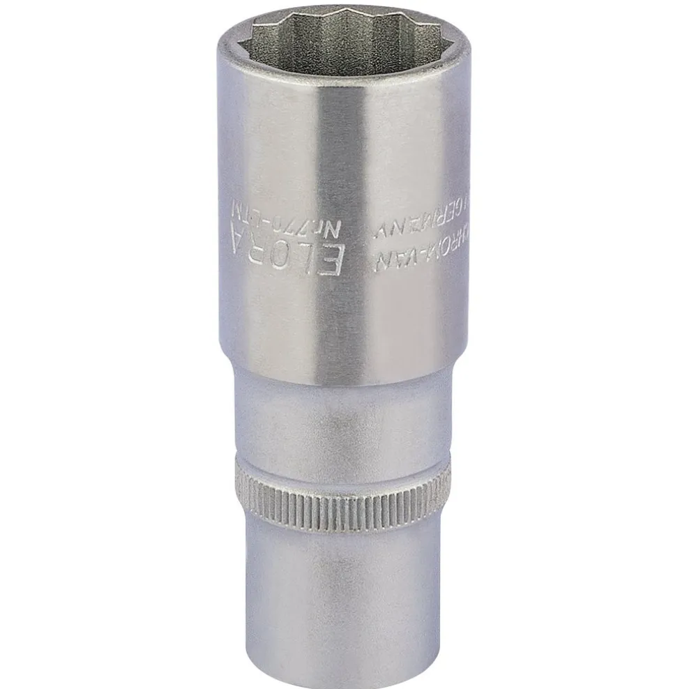 Elora Deep Bi-Hexagon Socket, 1/2" Sq. Dr., 22mm