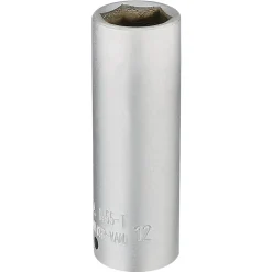 Elora Deep Socket, 1/4" Sq. Dr., 12mm