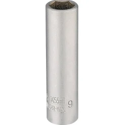 Elora Deep Socket, 1/4" Sq. Dr., 9mm