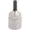 Elora Hexagon Screwdriver Socket, 1/4" Sq. Dr., 3mm