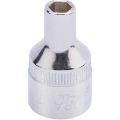 Elora Hexagon Socket, 1/2" Sq. Dr., 7mm