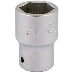 Elora Hexagon Socket, 1/4" Sq. Dr., 12mm