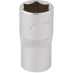 Elora Hexagon Socket, 1/4" Sq. Dr., 9mm