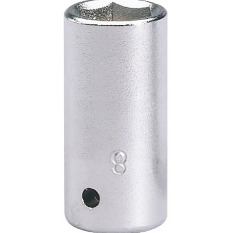 Elora Hexagon Socket, 1/4" Sq. Dr., 8mm